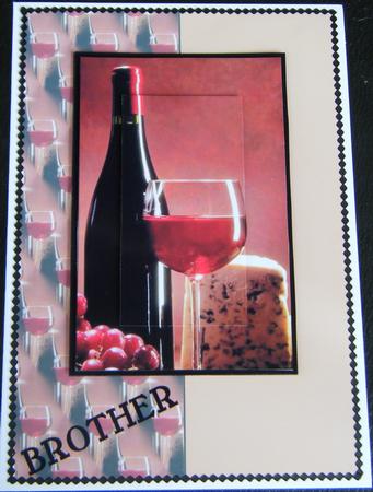 Wine and Cheese for Brother by Charlie Angel