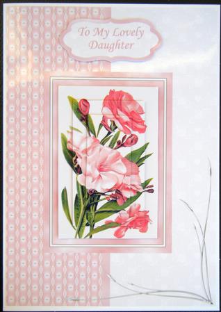 Flowers for Your Birthday Card Front by Charlie Angel