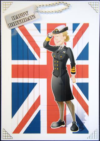 Wren Lady. (female Military) Pyramid. by Charlie Angel