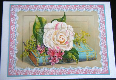 Beauty of Books - Pyramid Card by Charlie Angel