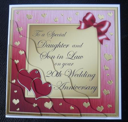 Daughter and Son in Law 20th Wedding Anniversary by Charlie Angel