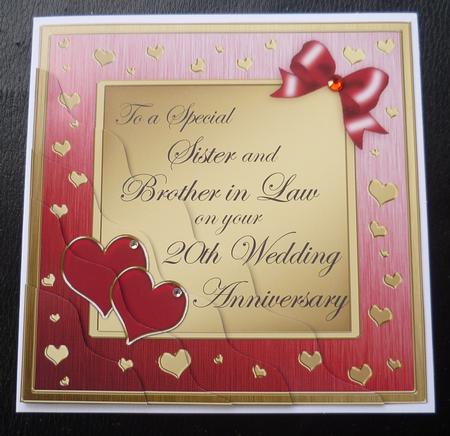 Sister and Brother in Law 20th Wedding Anniversary by Charlie Angel