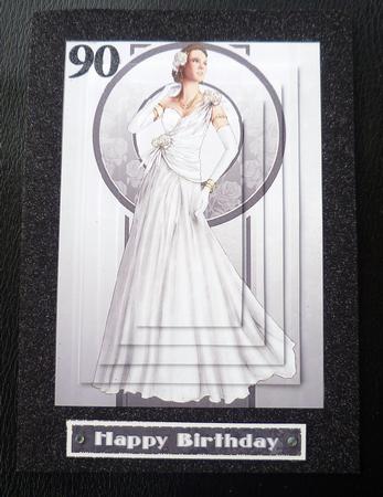 Art Deco Lady Rose (white) Pyramid by Charlie Angel