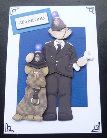 Police Dog Doodles by Charlie Angel
