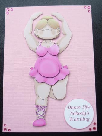Plump Ballet Doodles by Charlie Angel