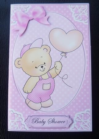 Robert's Balloon New Baby Lottery Wallet Card by Charlie Angel