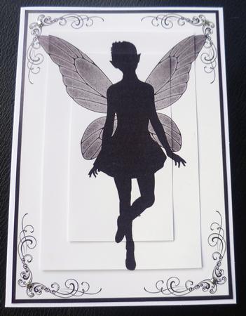 Fairy Poses Silhouette Toppers 4 by Charlie Angel