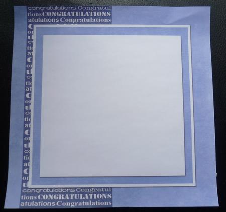 Congratulations -  Female Graduation 8x8 Insert by Charlie Angel