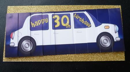 30th Birthday Dl Stretch Limosine Side Stacker by Charlie Angel