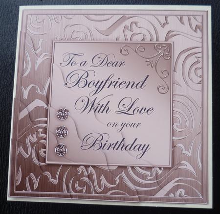 Elegant Metallic Birthday Boyfriend Wavy Corner Stacker by Charlie Angel