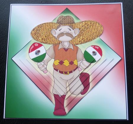 Mexican Doodles Pyramage by Charlie Angel