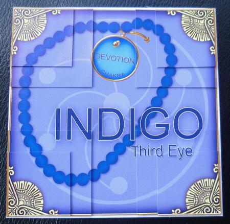 Chakra Indigo 5in Quad Corner Stacker by Charlie Angel