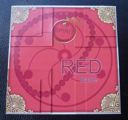Chakra Red 5in Quad Corner Stacker by Charlie Angel