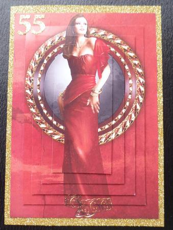 Art Deco Lady Pearl (red) Pyramid by Charlie Angel