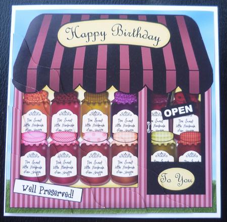 The Little Jam Shoppe Wavy Corner Side Stacker Toppe by Charlie Angel