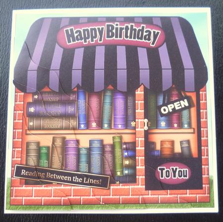 The Little Book Shoppe Wavy Corner Side Stacker by Charlie Angel