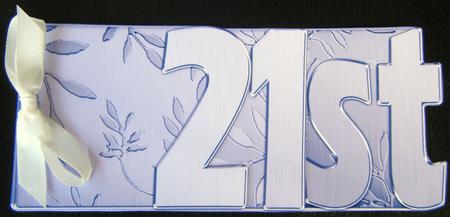 21st Elegant Metallic Book Sheet by Charlie Angel
