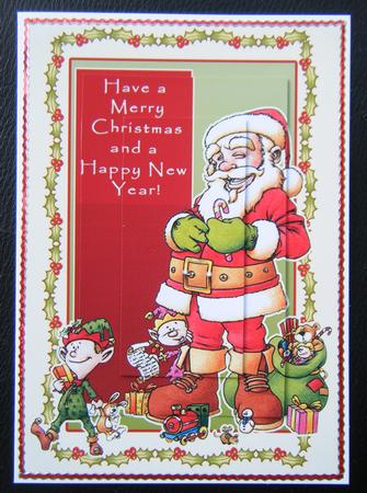 Jolly Santa. by Charlie Angel