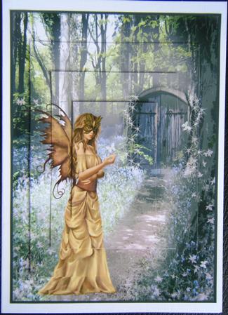 Fairy in Woodland Magic Pyramid by Charlie Angel