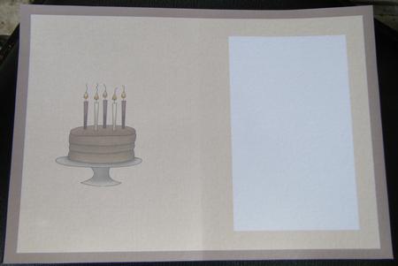 Insert, Chocolate Birthday Cake by Charlie Angel