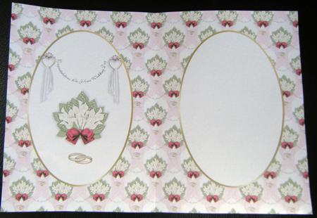 Wedding Day Bouquet Insert by Charlie Angel