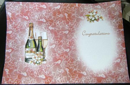 Champagne & Flowers Insert by Charlie Angel