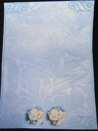 2 Kittens Note Paper by Charlie Angel