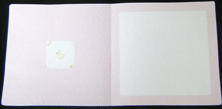 Baby 5"x5" Insert (pink) by Charlie Angel