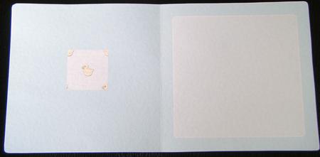 5"x5" Baby Insert (blue) by Charlie Angel