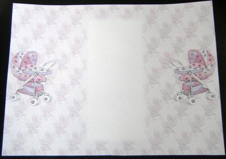 Baby Buggy Girl Gatefold Insert by Charlie Angel