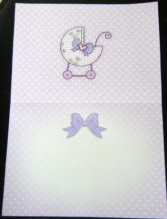 New Baby Insert A5 Landscape by Charlie Angel