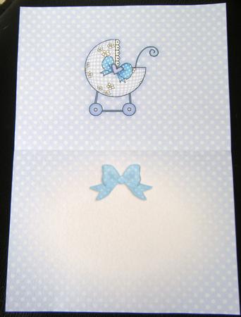 New Baby Insert A5 Landscape by Charlie Angel
