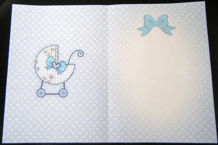 New Baby Insert A5 Portrait by Charlie Angel