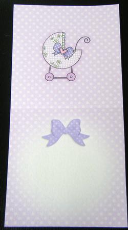 New Baby Insert Square Landscape by Charlie Angel