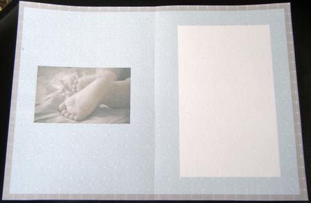 New Baby Boy Feet Insert by Charlie Angel