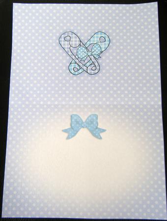 New Baby Insert A5 Landscape by Charlie Angel