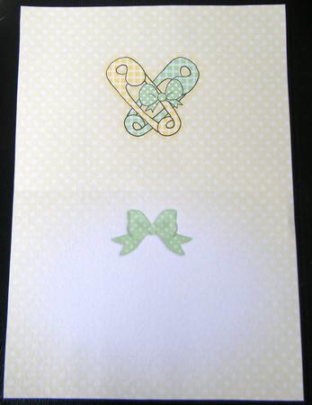 New Baby Insert A5 Landscape by Charlie Angel