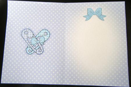 New Baby Insert A5 Portrait by Charlie Angel
