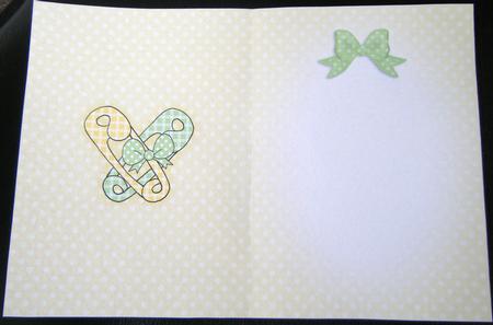 New Baby Insert A5 Portrait by Charlie Angel