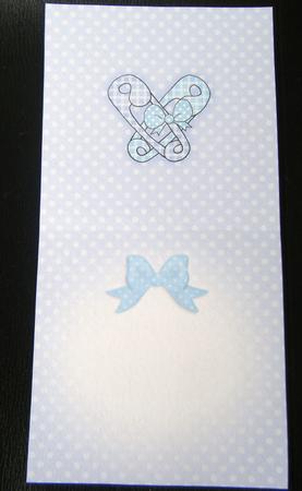 New Baby Insert Square Landscape by Charlie Angel
