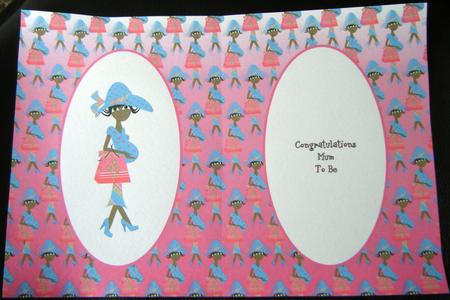 Mum to Be 1 Insert Pink by Charlie Angel