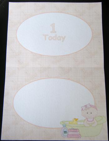 1 Today Bath Time Girl Landscape Insert by Charlie Angel