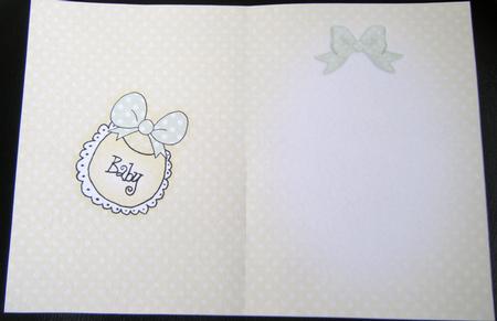 New Baby Insert A5 Portrait by Charlie Angel