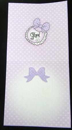 New Baby Insert Square Landscape by Charlie Angel