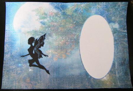 Fairy Silhouette Insert by Charlie Angel
