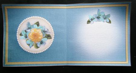 Flowers & Pearls Insert - Square Portrait by Charlie Angel