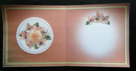 Flowers & Pearls Insert - Square Portrait by Charlie Angel