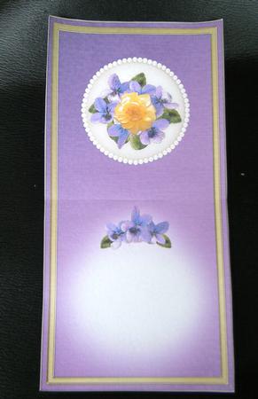 Flowers & Pearls Insert - Square Landscape by Charlie Angel