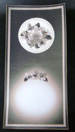 Flowers & Pearls Insert - Square Landscape by Charlie Angel
