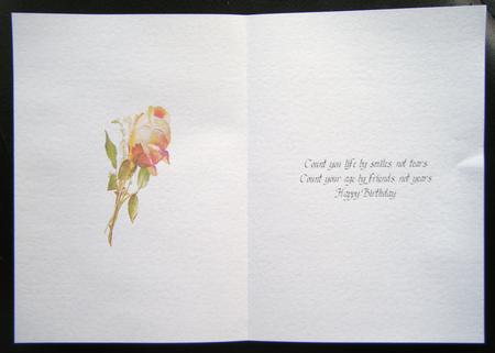 Golden Rose Insert 1 by Charlie Angel